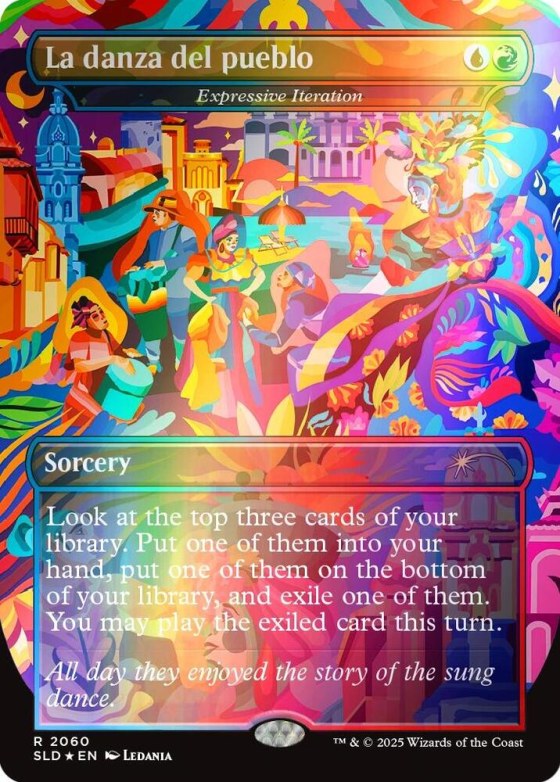 La danza del pueblo - Expressive Iteration - Rainbow Foil