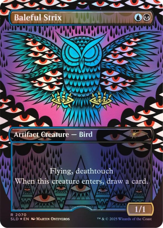 Baleful Strix - Rainbow Foil