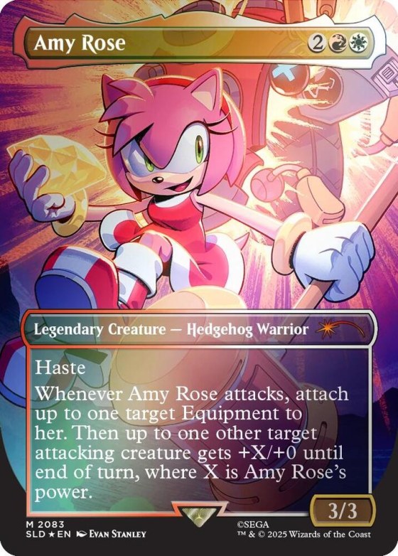 Amy Rose - Rainbow Foil