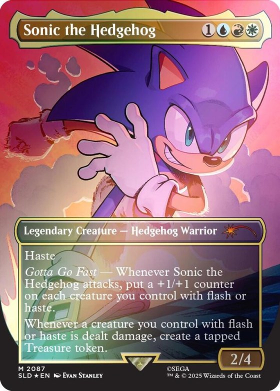 Sonic the Hedgehog - Rainbow Foil