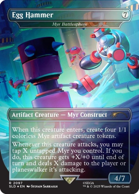 Egg Hammer - Myr Battlesphere - Rainbow Foil