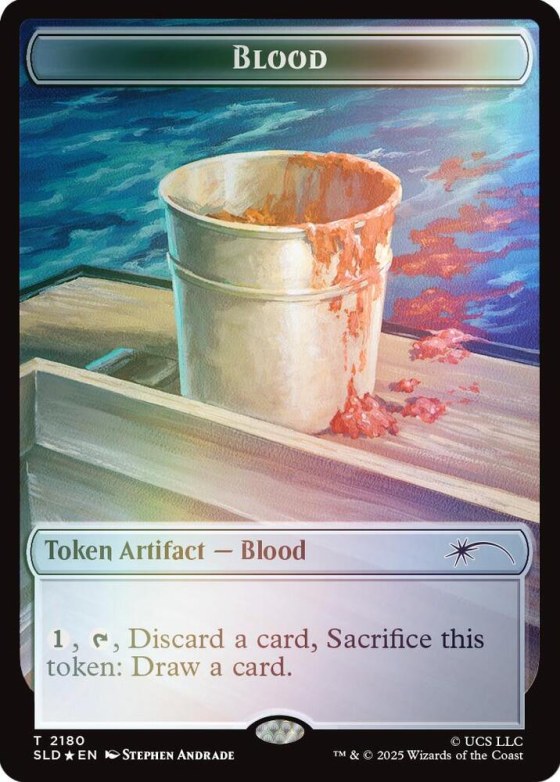 Blood Token - Rainbow Foil
