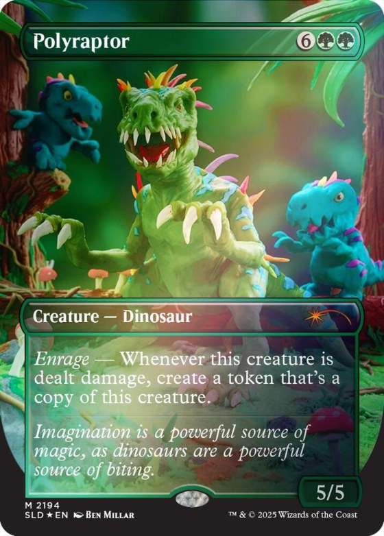 Polyraptor - Rainbow Foil