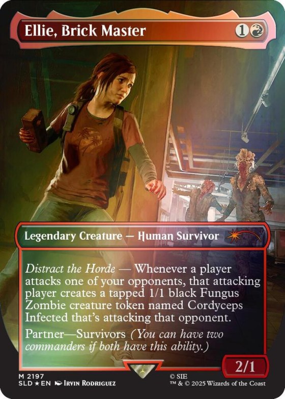 Ellie, Brick Master - Rainbow Foil