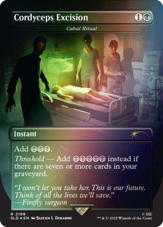 Cordyceps Excision - Cabal Ritual - Rainbow Foil