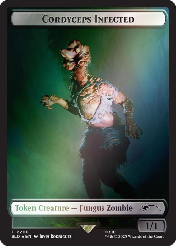 Cordyceps Infected Token - Rainbow Foil