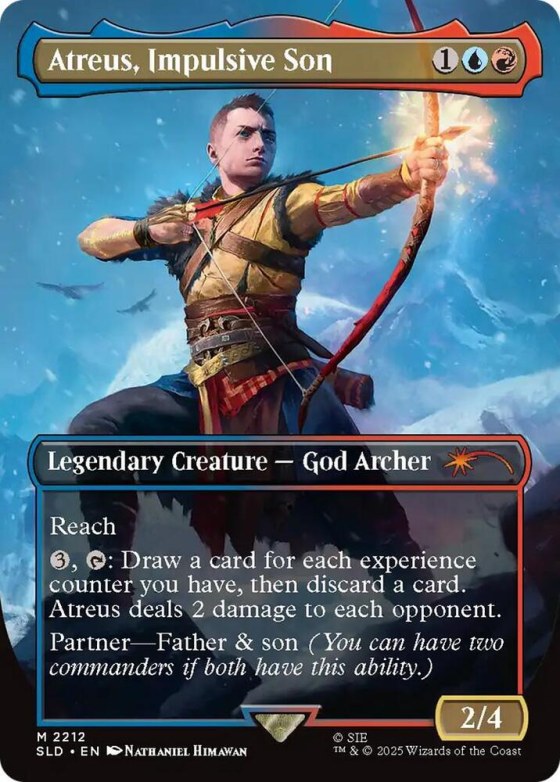 Atreus, Impulsive Son - Foil