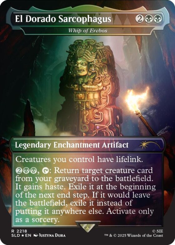 El Dorado Sarcophagus - Whip of Erebos - Rainbow Foil