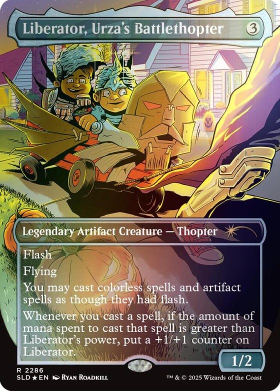 Liberator, Urza's Battlethopter - Rainbow Foil