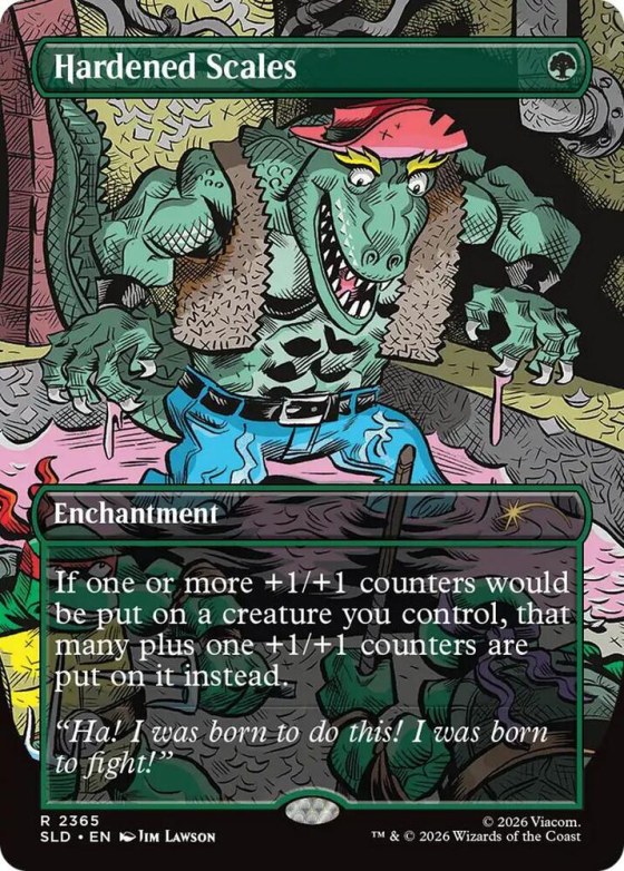 Hardened Scales - Foil