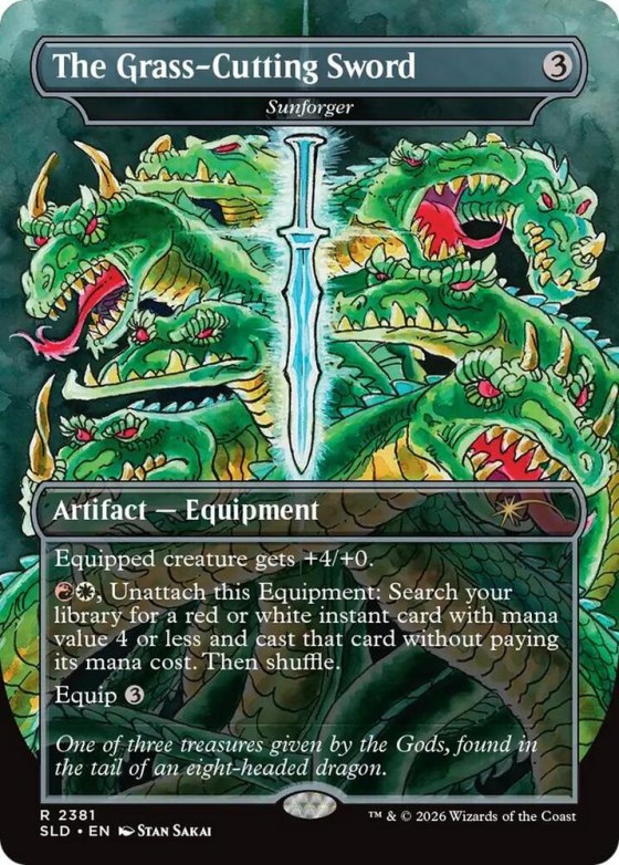 The Grass-Cutting Sword - Sunforger - Foil