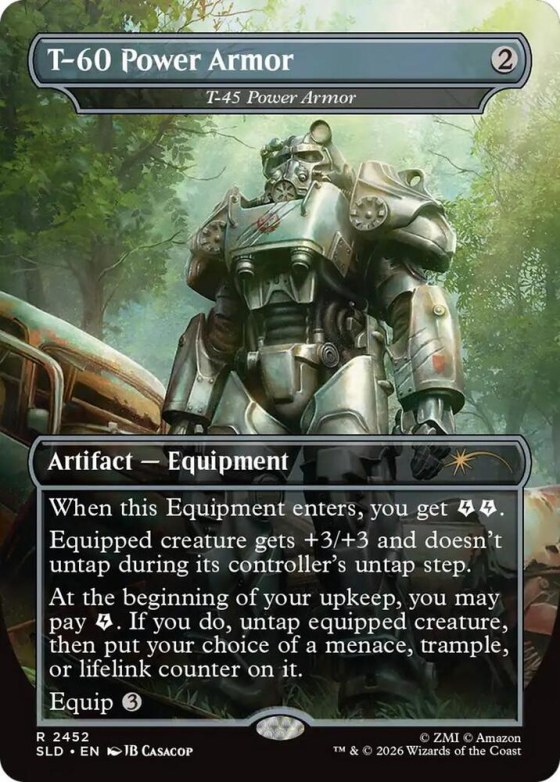 T-60 Power Armor - T-45 Power Armor - Foil
