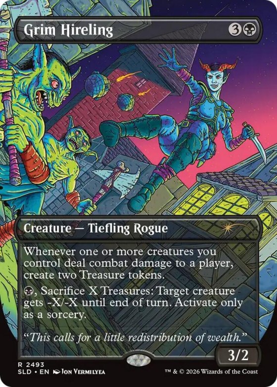 Grim Hireling - Foil