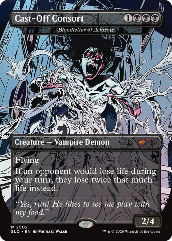 Cast-Off Consort - Bloodletter of Aclazotz - Foil