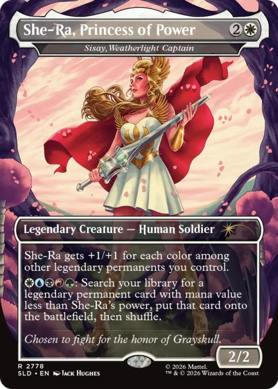 She-Ra, Princess of Power - Sisay, Weatherlight Captain - Foil