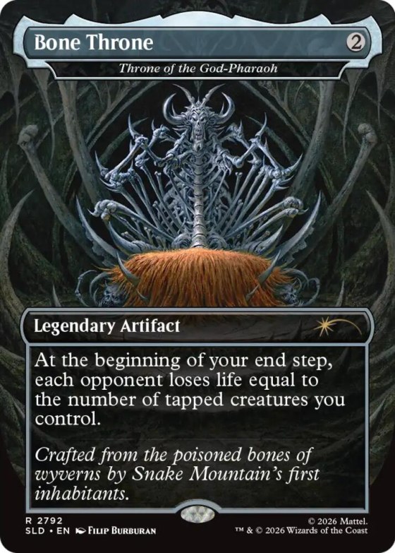 Bone Throne - Throne of the God-Pharaoh