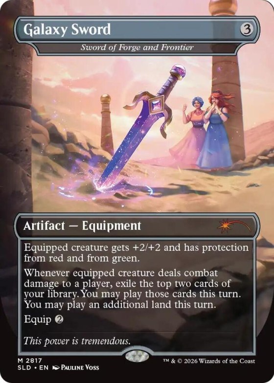 Galaxy Sword - Sword of Forge and Frontier - Foil