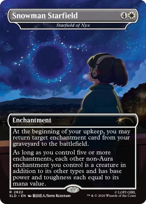 Snowman Starfield - Starfield of Nyx - Foil