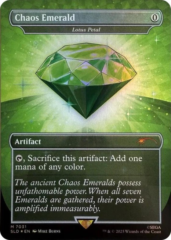 Chaos Emerald - Lotus Petal