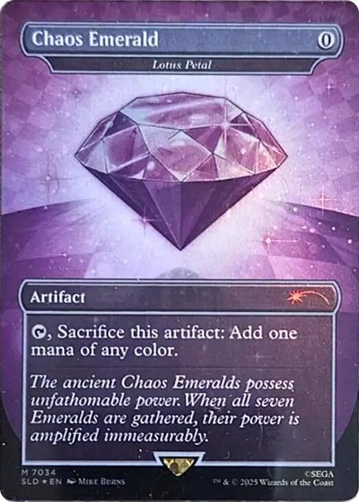 Chaos Emerald - Lotus Petal