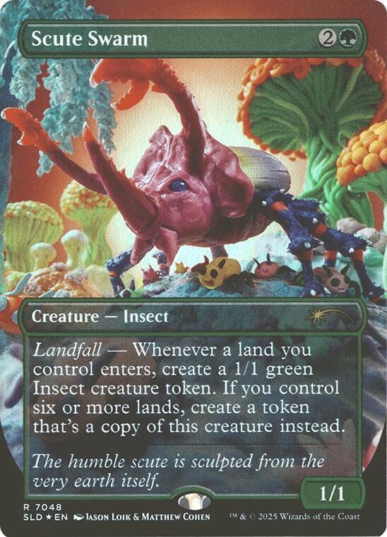 Scute Swarm - Rainbow Foil