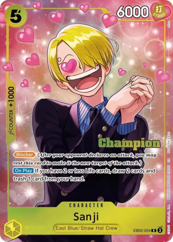 Sanji - Cs 26 27 Winner Card Set Vol 1