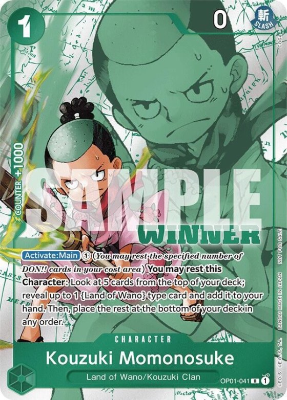 Kouzuki Momonosuke - Winner Pack Vol 7