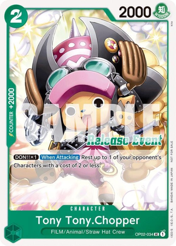Tony Tony.Chopper - St15 St20 Release Event Pack