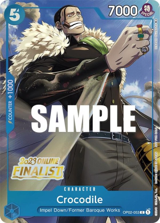 Crocodile - Online Regional 2023 Finalist