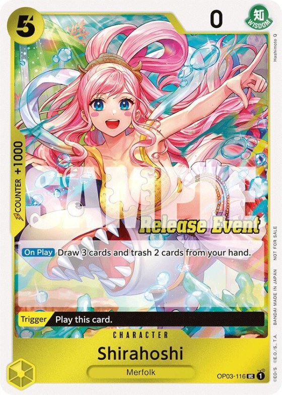 Shirahoshi - St15 St20 Release Event Winner