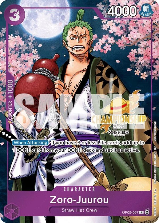 Zoro-Juurou - Cs 25 26 Event Pack