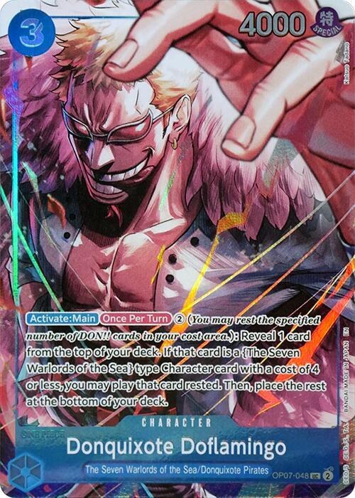 Donquixote Doflamingo - Seven Warlords Of The Sea Bind