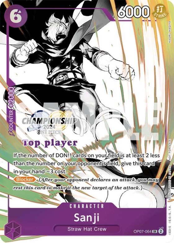Sanji - Championship 2024 Top Playe 2