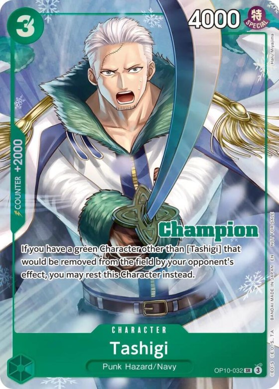 Tashigi - Winner Card Set Vol 1