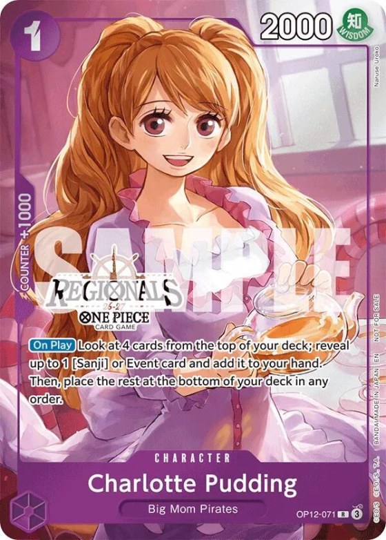 Charlotte Pudding - Regional Participation Pack 20
