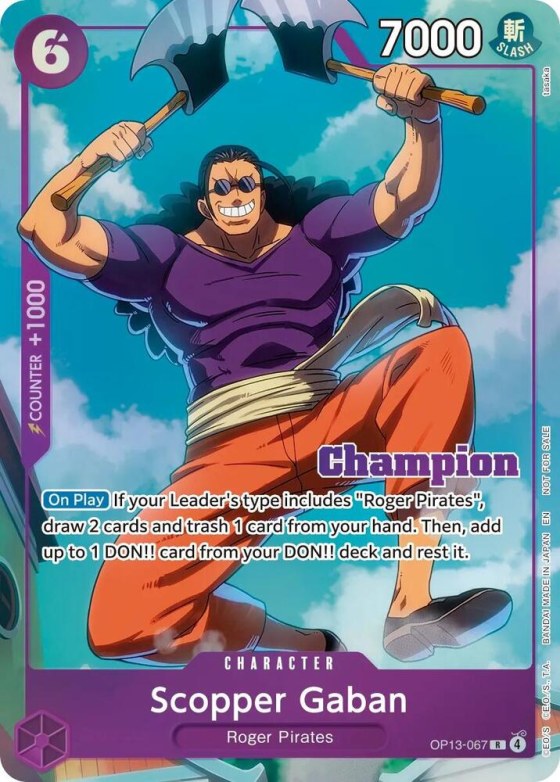 Scopper Gaban - Cs 26 27 Winner Card Set Vol 1