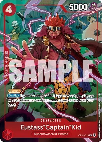 Eustass"Captain"Kid - One Piece Card Game Illustrati