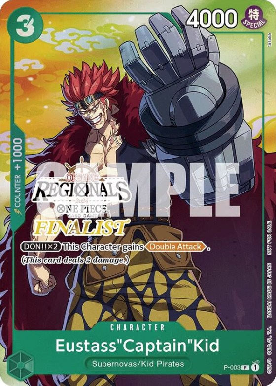 Eustass"Captain"Kid - Offline Regional 2024 Vol 2 Fi