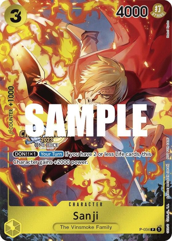 Sanji - Cs 2023 Event Pack
