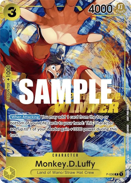 Monkey.D.Luffy - Winner