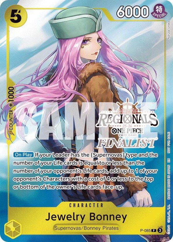 Jewelry Bonney - Offline Regional Finalist Card