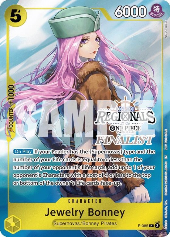 Jewelry Bonney - Online Regional Finalist Card 