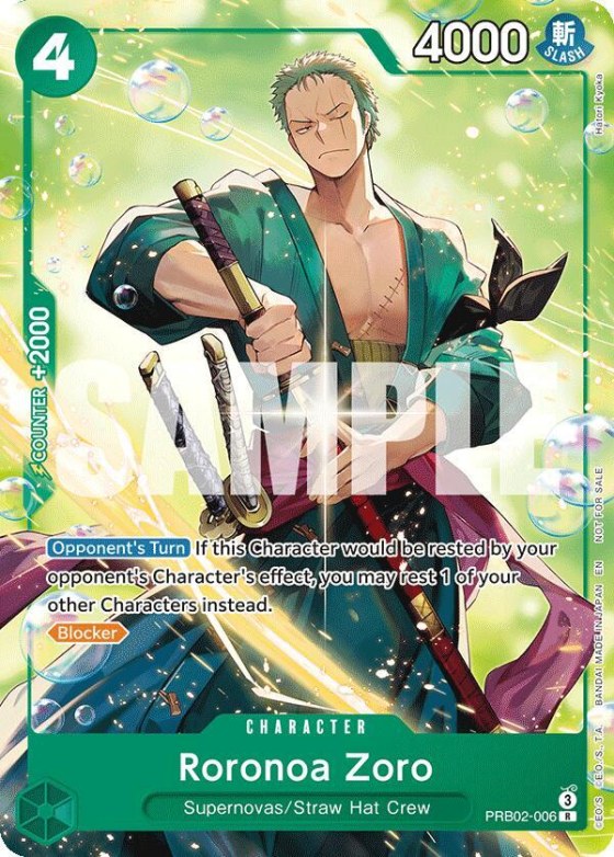 Roronoa Zoro - Welcome Pack 2026 Vol 1
