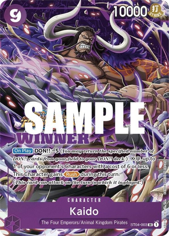 Kaido - Winner Pack Vol 5
