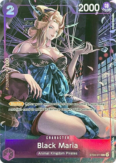 Black Maria - Premium Card Collection Bandai