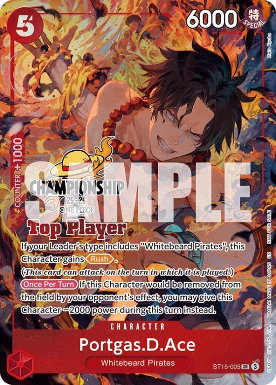 Portgas.D.Ace - Cs 25 26 Top Player Pack