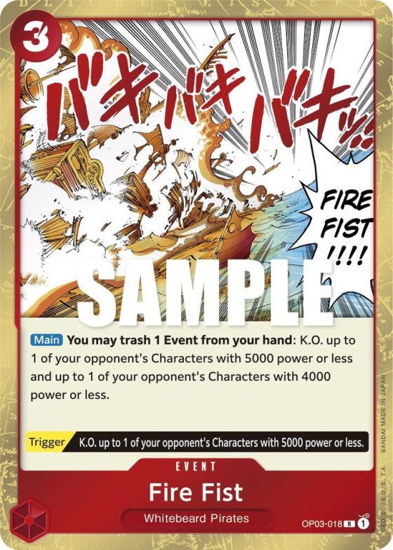 Fire Fist - Foil