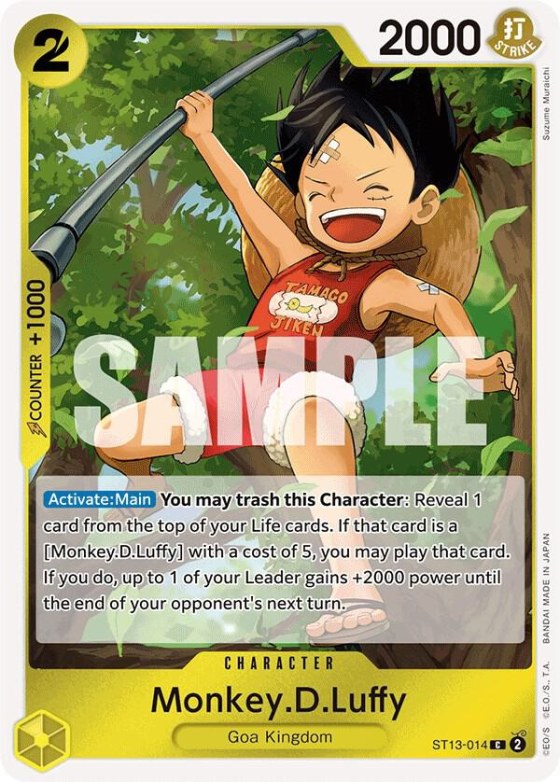 Monkey.D.Luffy - Foil
