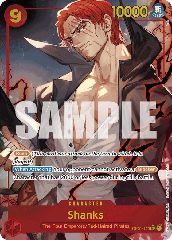 Shanks - Op01 120 Alternate Art