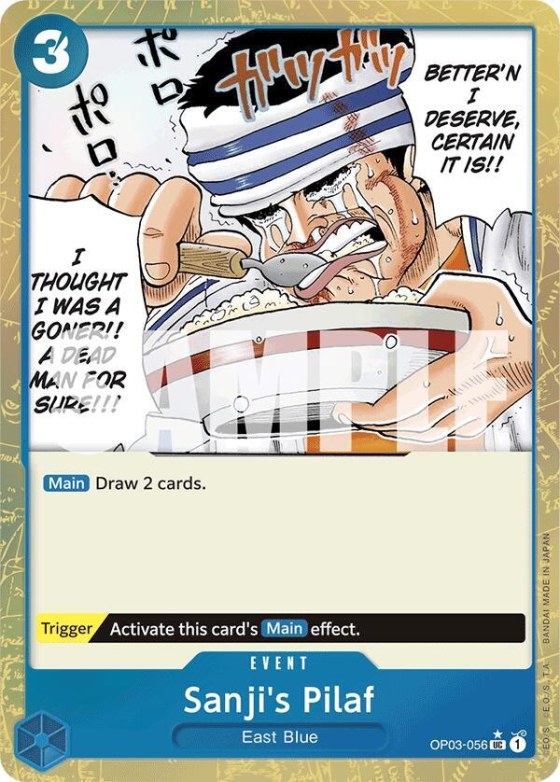 Sanji's Pilaf - Textured Foil